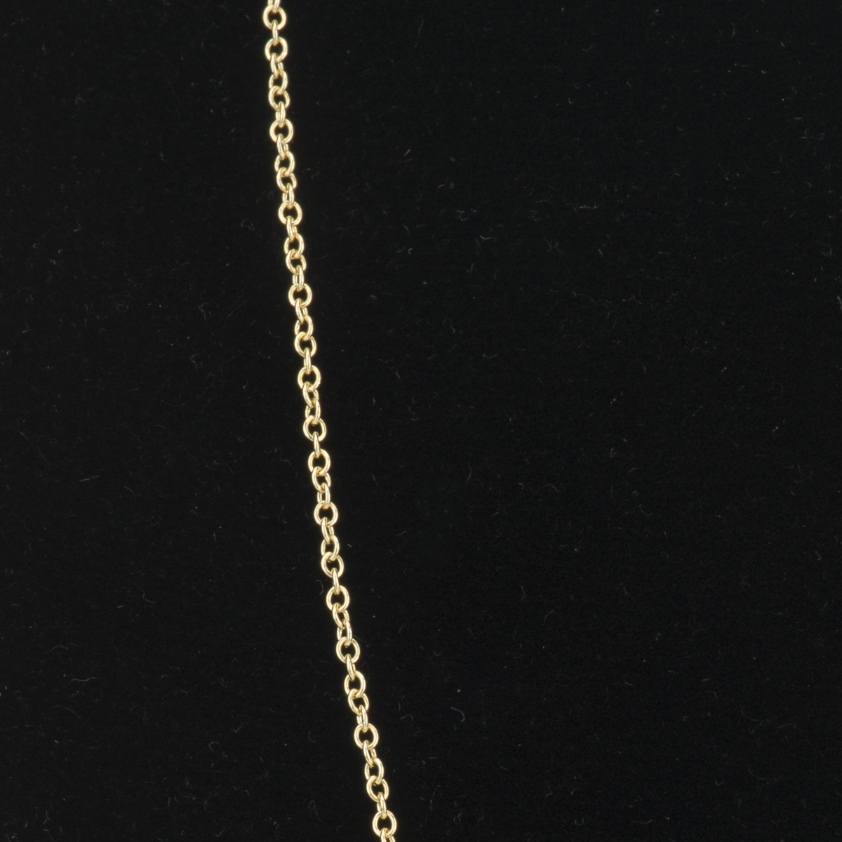 14K Gold Tiffany Link 18 Inch Chain