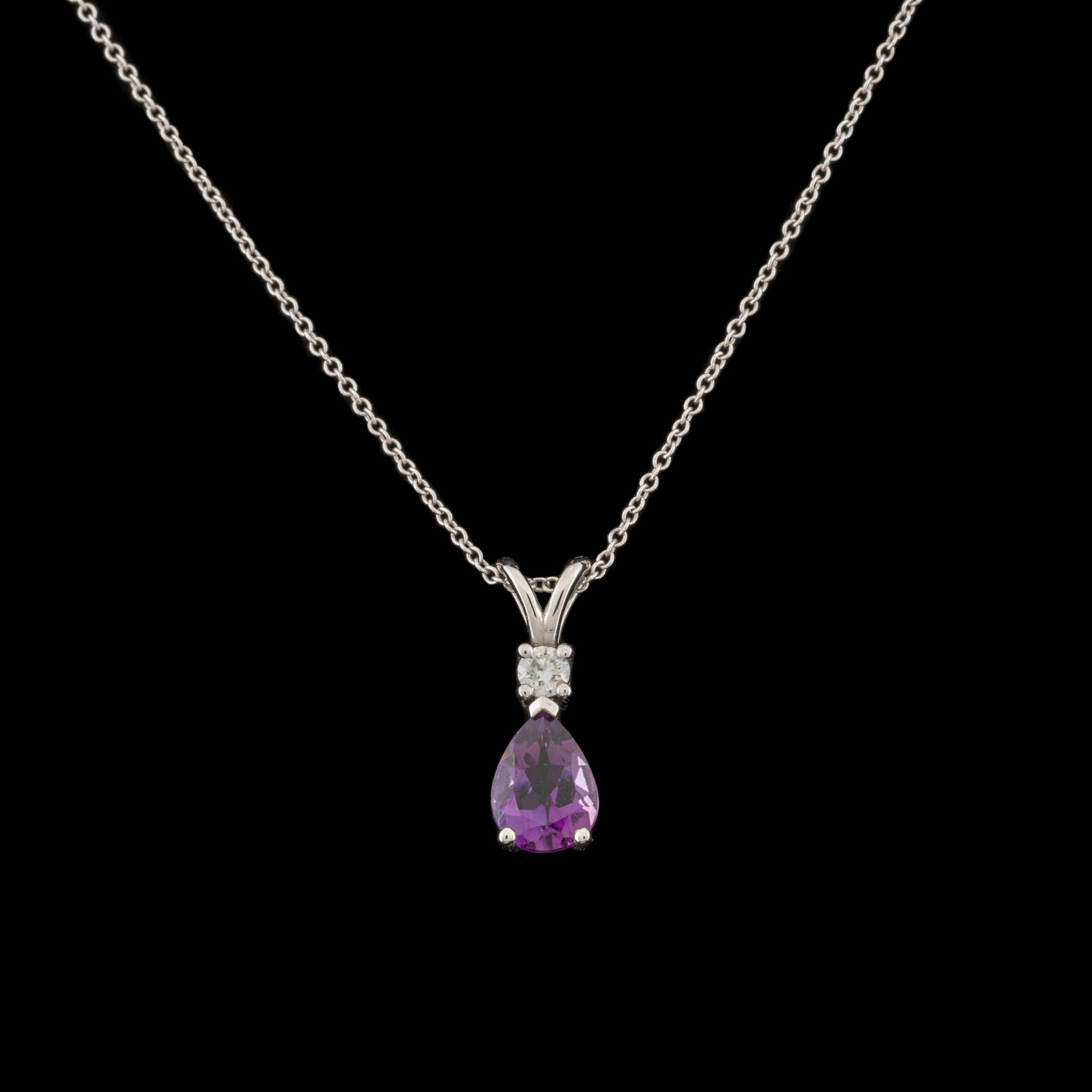 Angara amethyst deals necklace