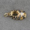 Pre-Owned Sapphire Diamond Shoe Charm