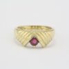 Pre-Owned Natural Ruby Ring in 18K