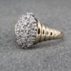 Pre-Owned 14K Yellow Gold Diamond Cocktail Ring - Image 2