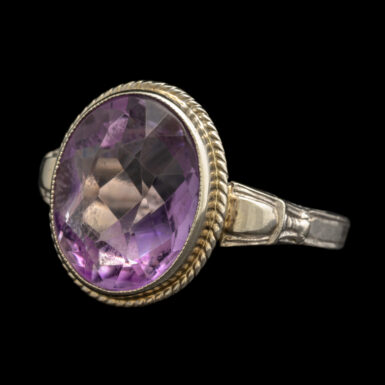 Vintage 14k Amethyst Ring (Circa 1930-1940)