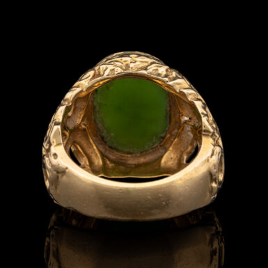 Pre-Owned 14K Nephrite Jade Ring