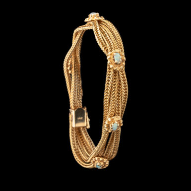 Pre-Owned 14K Opal Bracelet