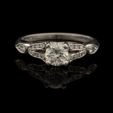Vintage Platinum VS Diamond Ring (Circa 1910)