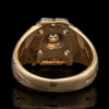 Vintage 32nd Degree Masonic Past Master Diamond Ring in 14K - Image 2