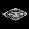 Vintage Edwardian Platinum VS1 Diamond Brooch/Pendant - Image 2