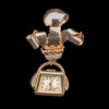 Vintage 14K Hamilton Diamond Lapel Watch