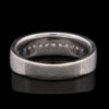 Pre-Owned 14K Diamond & Sapphire Wedding Band - Image 2