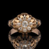Antique VS Diamond Cluster Ring in 12K