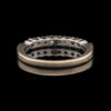 Pre-Owned Blue Diamond & White Diamond Band - Image 2