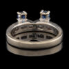 Pre-Owned 14K Diamond and Ceylon Sapphire Ring Wrap - Image 3