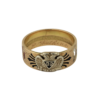 Art Deco Enameled 32nd Degree Masonic Ring in 14K