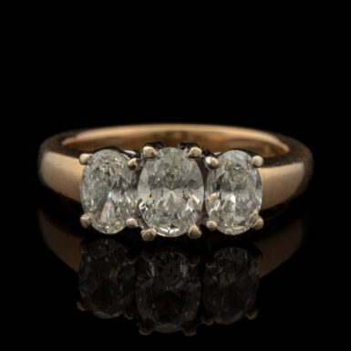 Pre-Owned 14K 1.50 Carat TW Diamond Engagement Ring