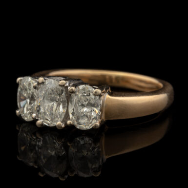 Pre-Owned 14K 1.50 Carat TW Diamond Engagement Ring