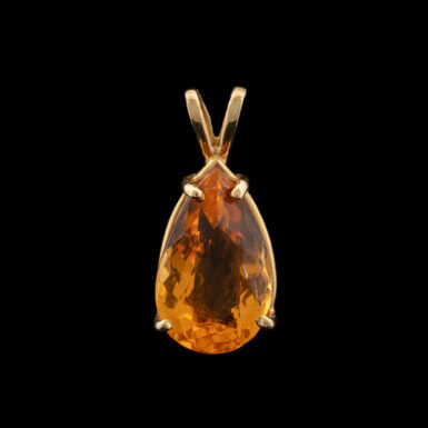 Pre-Owned 14k Citrine Pendant