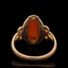 Antique Sardonyx 10K Art Nouveau Ring