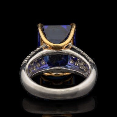 Pre-Owned 18K & Platinum Tanzanite Ring