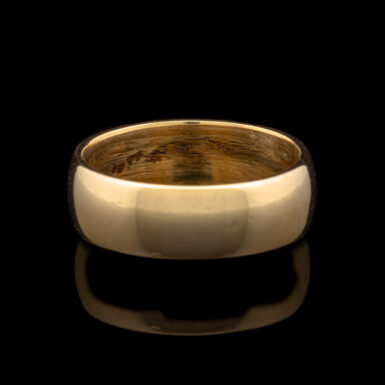 18K Yellow Gold Wedding Band