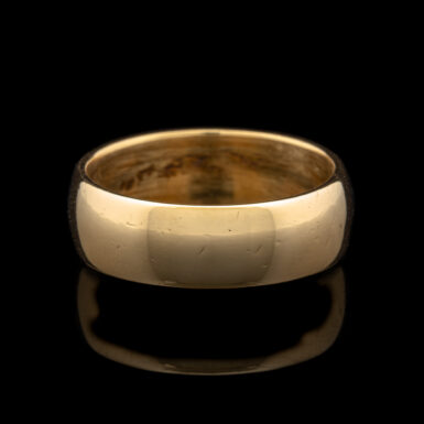 18K Yellow Gold Wedding Band