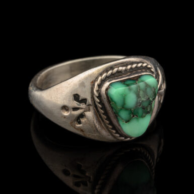 Pre-Owned Fred Charley Navajo Sterling Ring