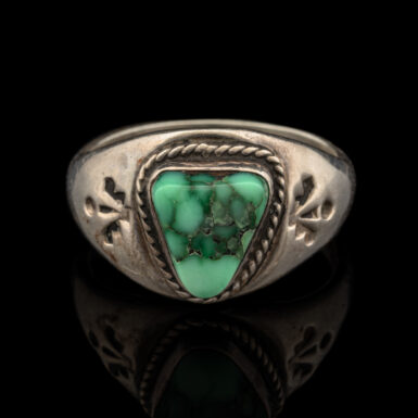 Pre-Owned Fred Charley Navajo Sterling Ring