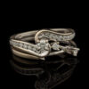 Pre-Owned 14K Diamond Wedding Set