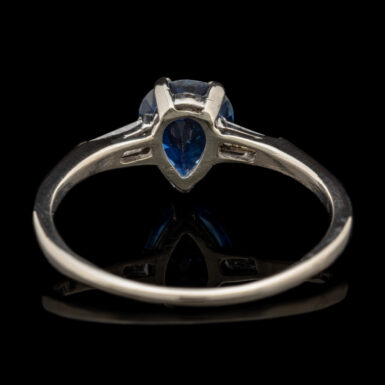 Pre-Owned Sapphire & Diamond Ring in 14K