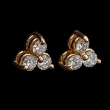 Pre-Owned Diamond Earrings in 14K