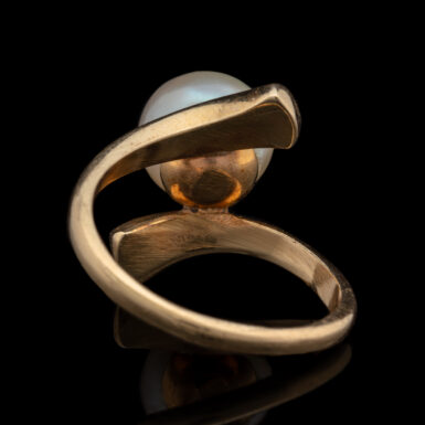 Pre-Owned Vintage Pearl Ring in 14K