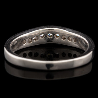 Pre-Owned Diamond Contour Band in 14K White Gold