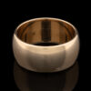 Vintage 14K Wide Yellow Gold Wedding Band