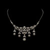 Antique Platinum & Diamond Belle Epoque Style Necklace