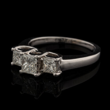 Pre-Owned Princess Cut Diamond Engagement Ring