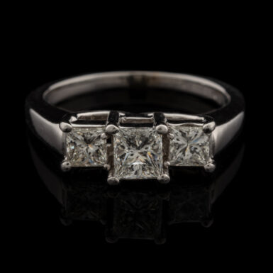 Pre-Owned Princess Cut Diamond Engagement Ring