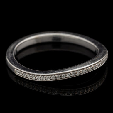 Pre-Owned Diamond Contour Band in 14K