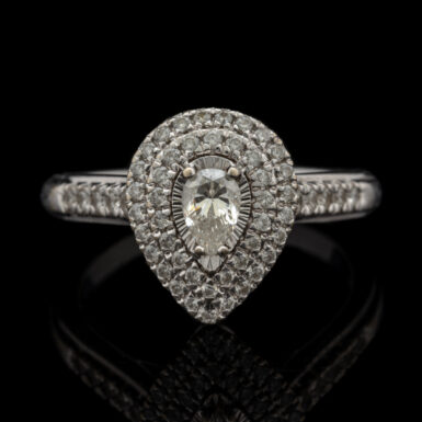 Pre-Owned Pear-Shaped Diamond Ring in 14K