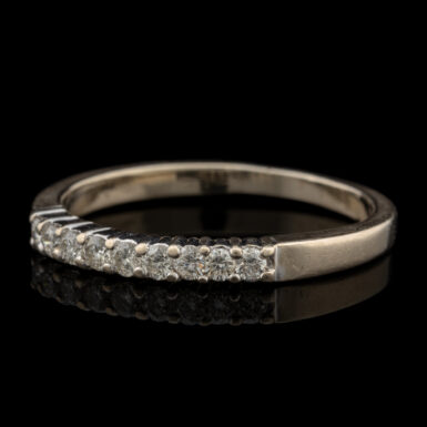 Pre-Owned Diamond Anniversary Band in 14K White Gold