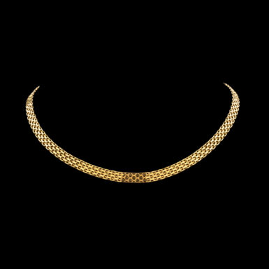 Vintage 14K Bismark Necklace