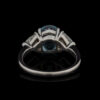 Pre-Owned Aquamarine & Diamond Ring in Platinum