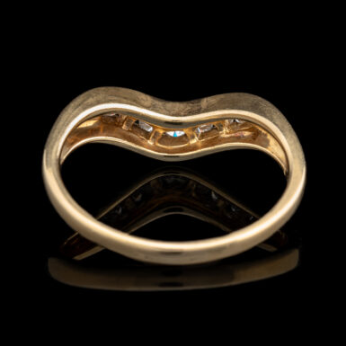 Pre-Owned Diamond Contour Band in 14K