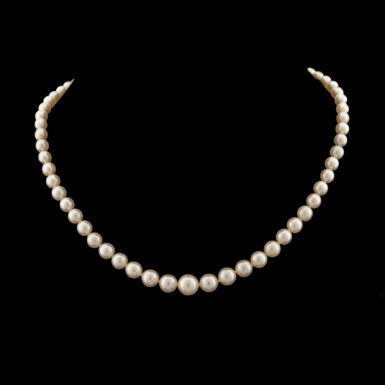 Vintage Akoya Graduated Pearls