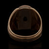 Vintage Black Star Sapphire Ring in 14K