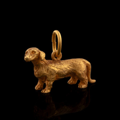 Vintage 14K Dashshund Charm