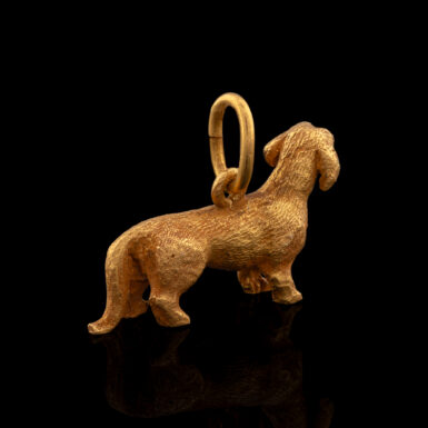 Vintage 14K Dashshund Charm