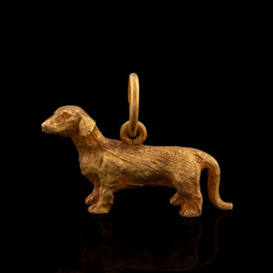 Vintage 14K Dashshund Charm