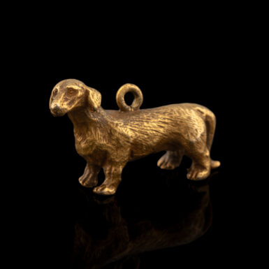 Vintage 14K Dashshund Charm