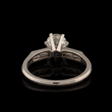 Vintage .70 Carat Diamond Engagement Ring in 18K