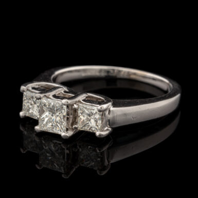 Pre-Owned Princess Cut Diamond Engagement Ring