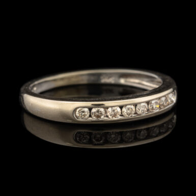 Pre-Owned Diamond Wedding Band in 14K - Image 3